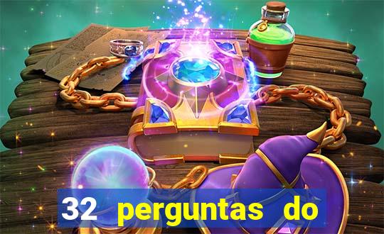 32 perguntas do livro do destino